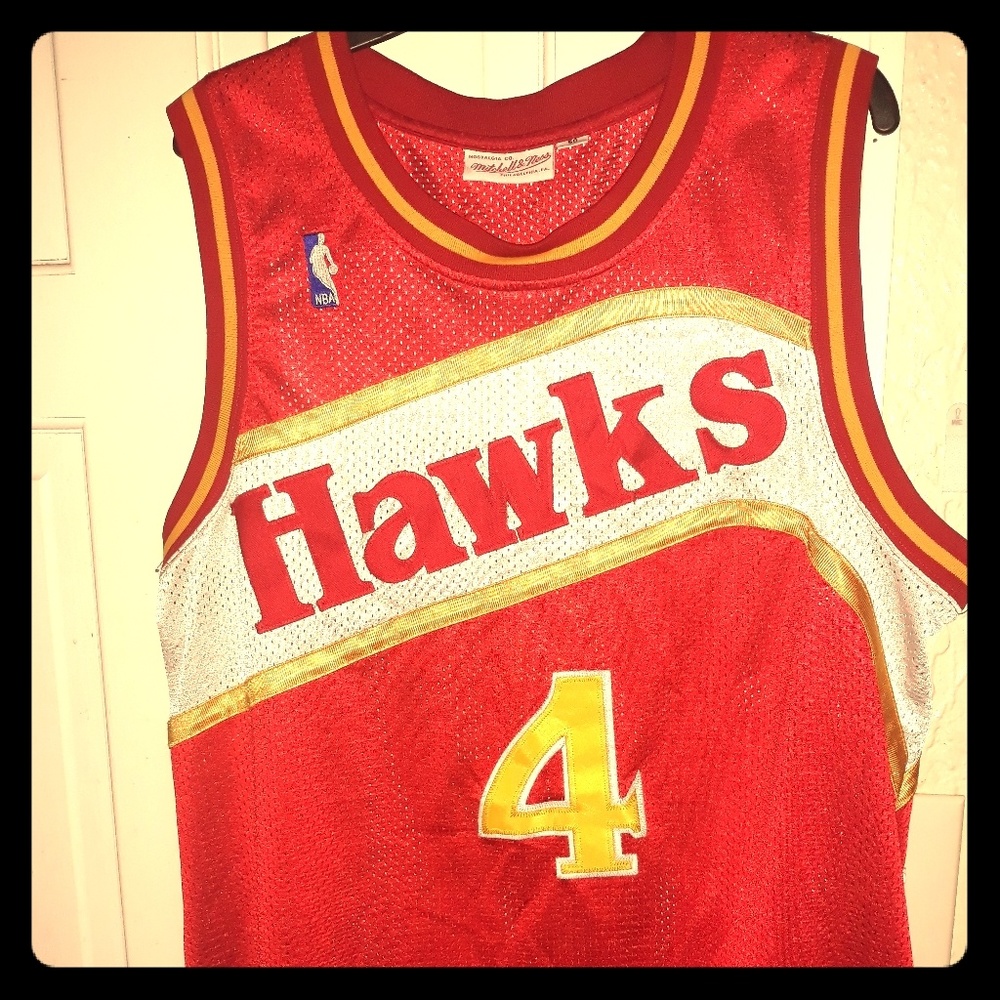Spud Webb Mitchell and Ness Jersey